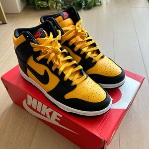 Nike Dunk High Retro Reverse Goldenrod size 10